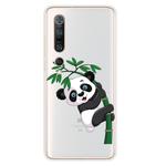 For Xiaomi Mi 10 Pro 5G Shockproof Painted TPU Protective Case(Bamboo Panda)