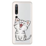 For Xiaomi Mi 10 Pro 5G Shockproof Painted TPU Protective Case(Laughing Cat)