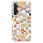 For Xiaomi Mi Note 10 Lite Shockproof Painted TPU Protective Case(Corgis)