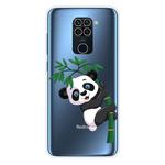 For Xiaomi Redmi 10X 4G / Redmi Note 9 Shockproof Painted TPU Protective Case(Bamboo Panda)