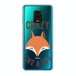 For Xiaomi Redmi Note 9S Shockproof Painted TPU Protective Case(Fox)