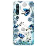 For Xiaomi Mi CC9 Pro Shockproof Painted TPU Protective Case(Chrysanthemum Butterfly)