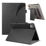 For Nokia T21 10.4 2022 Litchi Texture Leather Sucker Tablet Case(Black)