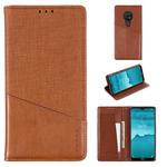 For Nokia 6.2 MUXMA MX109 Horizontal Flip Leather Case with Holder & Card Slot & Wallet(Brown)