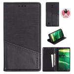 For Nokia C1 MUXMA MX109 Horizontal Flip Leather Case with Holder & Card Slot & Wallet(Black)