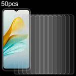 For ZTE Blade A53+ 50pcs 0.26mm 9H 2.5D Tempered Glass Film