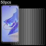 For ZTE Blade V70 50pcs 0.26mm 9H 2.5D Tempered Glass Film