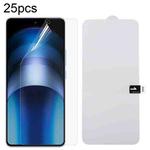 For vivo iQOO Neo9 Pro China 25pcs Full Screen Protector Explosion-proof Hydrogel Film