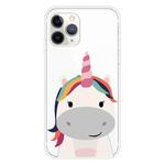 For iPhone 11 Pro Max Pattern TPU Protective Case(Fat Unicorn)