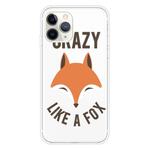 For iPhone 11 Pro Max Pattern TPU Protective Case(Fox Head)