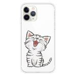 For iPhone 11 Pro Pattern TPU Protective Case(Laughing Cat)