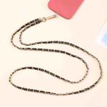 Metal Chain Crossbody Chain Phone Lanyard with Clip,Length: 1.25m, Model:K1646-7mm