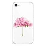 For iPhone 6 / 6s Pattern TPU Protective Case(Flower Umbrella)