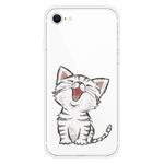 For iPhone 6 / 6s Pattern TPU Protective Case(Laughing Cat)