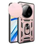 For Infinix Zero 40 5G Sliding Camera Cover Design TPU+PC Phone Case(Rose Gold)
