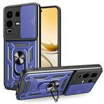 For Infinix Note 50s Sliding Camera Cover Design TPU+PC Phone Case(Blue)