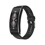 K7 1.14 inch TFT Screen Smart Call Bracelet, BT Call / Heart Rate / Blood Pressure / Blood Oxygen, Strap:Silicone Strap(Black)