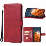 For OUKITEL WP50 Leather Phone Case(Red)