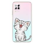 For Huawei P40 lite / nova 6 SE Shockproof Painted TPU Protective Case(Laughing Cat)