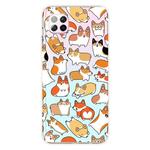 For Huawei P40 lite E / Y7p Shockproof Painted TPU Protective Case(Corgis)