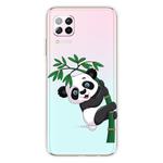 For Huawei P40 lite E / Y7p Shockproof Painted TPU Protective Case(Bamboo Panda)