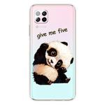 For Huawei P40 lite E / Y7p Shockproof Painted TPU Protective Case(Fighting Panda)