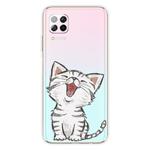 For Huawei P40 lite E / Y7p Shockproof Painted TPU Protective Case(Laughing Cat)