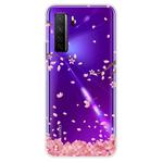 For Huawei P40 lite 5G / nova 7 SE Shockproof Painted TPU Protective Case(Cherry Blossoms)