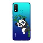 For Huawei P smart 2020 Shockproof Painted TPU Protective Case(Bamboo Panda)