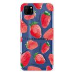 For Huawei Y5p / Honor 9S Shockproof Painted TPU Protective Case(Strawberry)