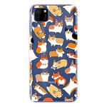 For Huawei Y5p / Honor 9S Shockproof Painted TPU Protective Case(Corgis)