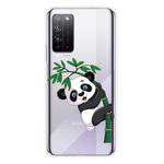 For Huawei Honor X10 5G Shockproof Painted TPU Protective Case(Bamboo Panda)