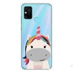 For Huawei Honor 9A Shockproof Painted TPU Protective Case(Fat Unicorn)