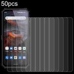 For OUKITEL WP19 Pro 50pcs 0.26mm 9H 2.5D Tempered Glass Film