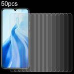 For Oukitel C51 50pcs 0.26mm 9H 2.5D Tempered Glass Film