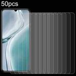 For Oukitel C50 50pcs 0.26mm 9H 2.5D Tempered Glass Film