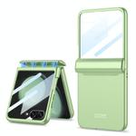 For Samsung Galaxy Z Flip5 GKK Integrated Full Coverage Folding Phone Case(Matcha Green)