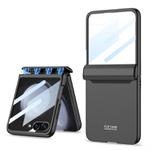 For Samsung Galaxy Z Flip5 GKK Integrated Full Coverage Folding Phone Case(Black)