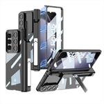 For Samsung Galaxy Z Fold5 GKK Integrated Push Lens Window PC Phone Case(Black)
