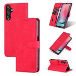 For Samsung Galaxy A05s AZNS Skin Feel Calf Texture Flip Leather Phone Case(Red)
