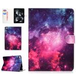 For iPad mini1 / 2 / 3 / 4 Colored Drawing Pattern Horizontal Flip PU Leather Case with Holder & Card Slot & Sleep / Wake-up Function(Starry Sky)