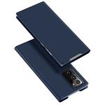 For Samsung Galaxy Note 20 Ultra DUX DUCIS Skin Pro Series Horizontal Flip PU + TPU Leather Case, with Holder & Card Slots(Blue)