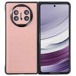 For Huawei Mate X5 Litchi Texture PU + PC Shockproof Phone Case(Pink)