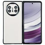 For Huawei Mate X5 Litchi Texture PU + PC Shockproof Phone Case(White)