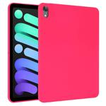 For iPad mini 6 Oil Spray Skin-friendly TPU Tablet Case(Rose Red)