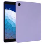 For iPad Air 3 10.5 2019 Oil Spray Skin-friendly TPU Tablet Case(Purple)
