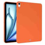 For iPad Air 11 2024 Oil Spray Skin-friendly TPU Tablet Case(Orange)