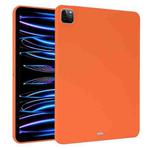 For iPad Pro 12.9 2018/2020/2021/2022 Oil Spray Skin-friendly TPU Tablet Case(Orange)