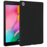 For Samsung Galaxy Tab A 8.0 2019 / T290 Oil Spray Skin-friendly TPU Tablet Case(Black)