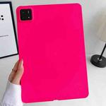 For Xiaomi Pad 6s Pro Oil Spray Skin-friendly TPU Tablet Case(Rose Red)